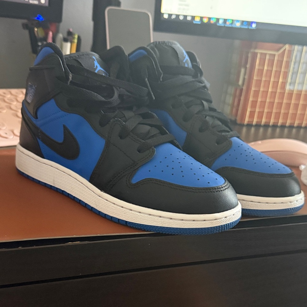 Nike Royal Blue and Black High-Tops